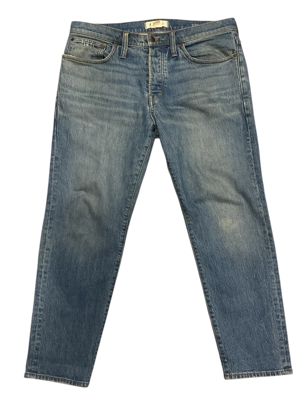 Madewell Men's Slim Straight Blue Denim Jeans